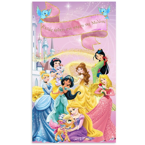 Αφίσα Πόρτας με μήνυμα Πριγκίπισσες