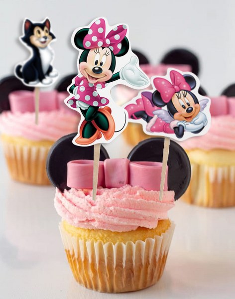 Οδοντογλυφίδες πάρτυ Minnie Mouse