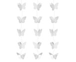 Κρεμαστά χάρτινα Διακοσμητικά άσπρες "Πεταλούδες"