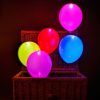 12" Πολύχρωμα Μπαλόνι με φωτάκι LED (4 τεμ)