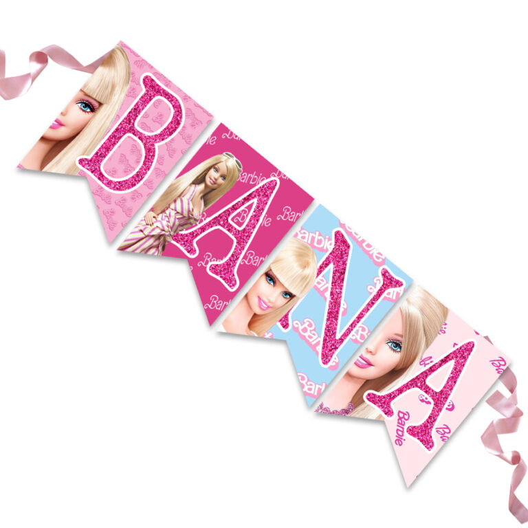 Σημαιάκια με όνομα Barbie