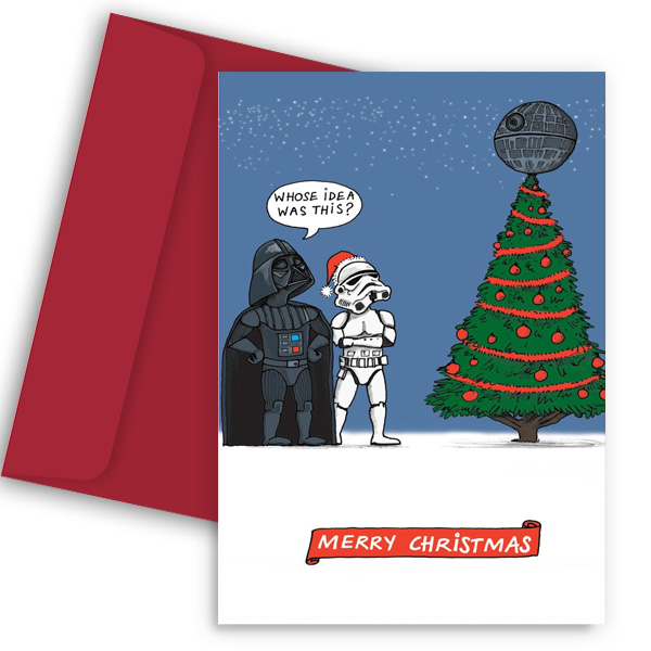 Χριστουγεννιάτικη Κάρτα Star Wars