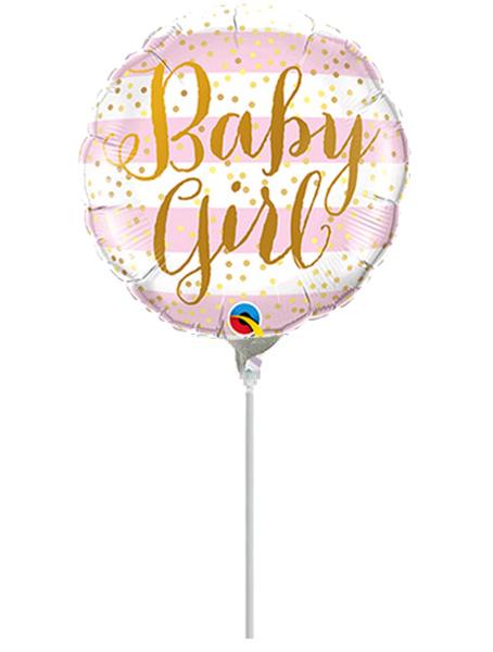 Mini Shape μπαλόνι Baby Girl stripes