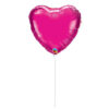 10'' Mini Shape Μπαλόνι Φούξια Καρδιά