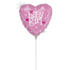 10" Mini Shape Μπαλόνι Καρδιά Baby Girl