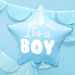 18" Μπαλόνι γαλάζια καρδιά It's a Boy