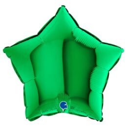 18" Μπαλόνι Πράσινο Αστέρι