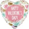18'' Μπαλόνι 'Happy Valentine's Day' Doodles Καρδιά