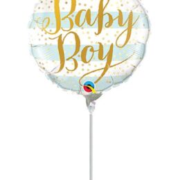 Mini Shape μπαλόνι Baby Boy stripes