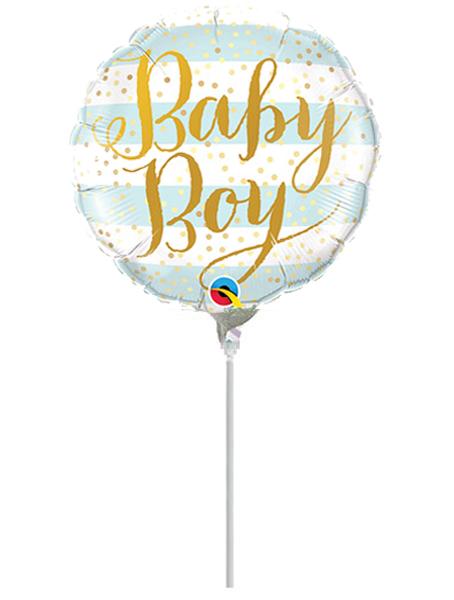 Mini Shape μπαλόνι Baby Boy stripes