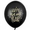 Σετ μαύρα Μπαλόνια Happy New Year