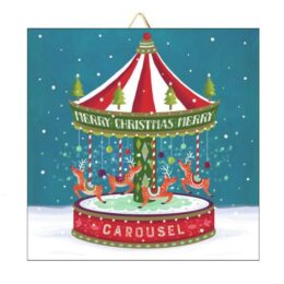Χριστουγεννιάτικο Καδράκι Carousel