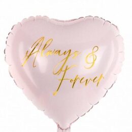 18" Μπαλόνι ροζ Καρδιά Always & Forever
