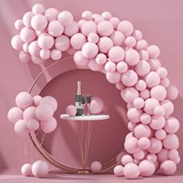 12" Pastel Soft Pink Latex μπαλόνι