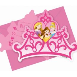 Προσκλήσεις πάρτυ Disney Princesses
