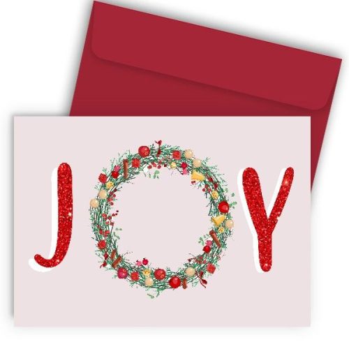 Χριστουγεννιάτικη Κάρτα 'JOY'