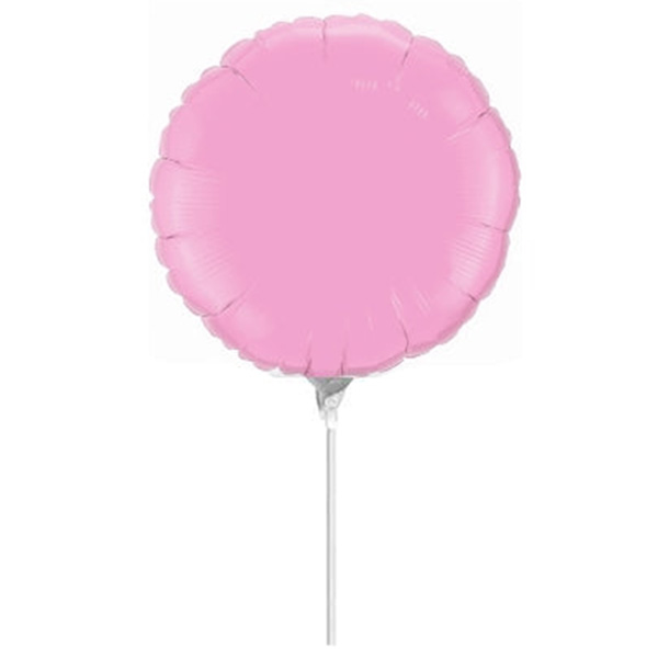 10'' Mini Shape μπαλόνι Ροζ Περλέ Στρογγυλό