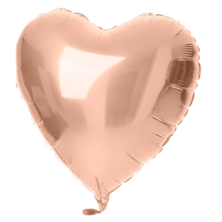 18" Μπαλόνι καρδιά Rosegold