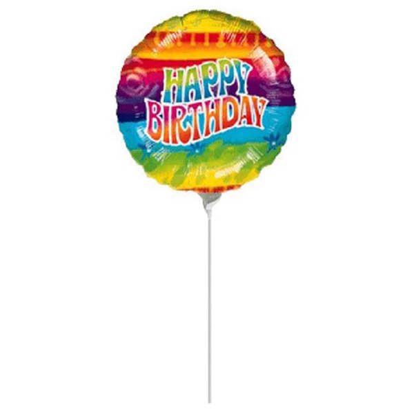 4'' Mini Shape μπαλόνι 'Happy Birthday'