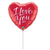 9" Mini Shape Μπαλόνι Καρδιά I Love You