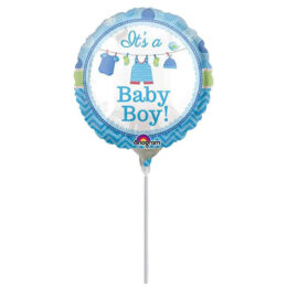 9'' Mini Shape μπαλόνι "It's a Baby Boy"