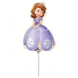 9'' Mini Shape μπαλόνι Πριγκίπισσα Σοφία