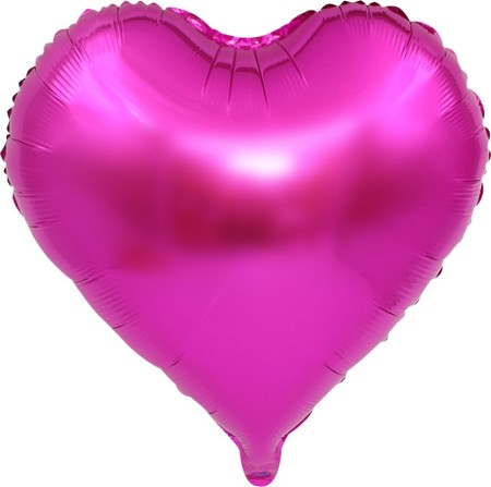 18" Μπαλόνι καρδιά Φούξια
