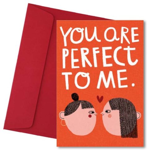 Κάρτα Αγάπης "You're Perfect to me"