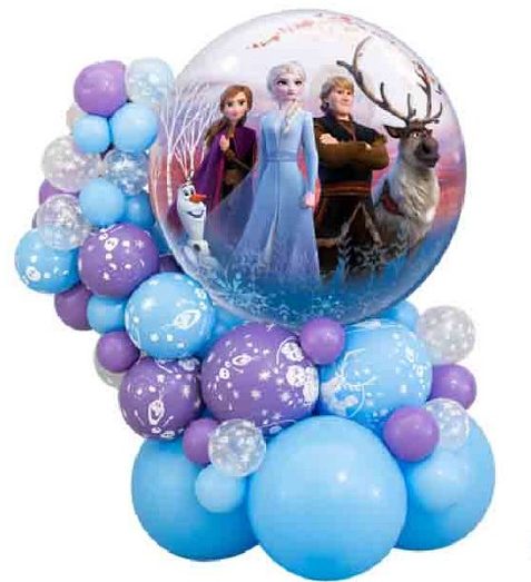 22" Μπαλόνι Bubble Frozen