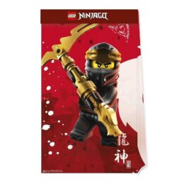 Σακουλάκια για δωράκια Lego Ninjago (6 τεμ)