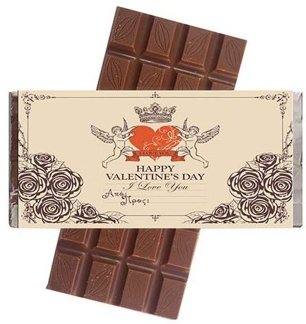 Σοκολάτα Βαλεντίνου Vintage
