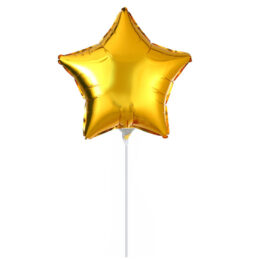 10" Μπαλόνι χρυσό αστέρι