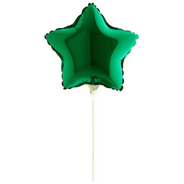 5" Mini Shape Μπαλόνι Αστέρι Πράσινο