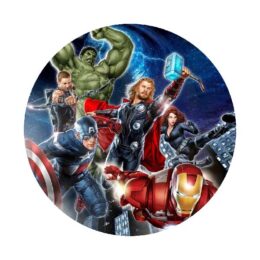 Ξύλινο διακοσμητικό Avengers