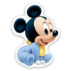 Ξύλινο διακοσμητικό Baby Mickey