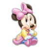 Ξύλινο διακοσμητικό Baby Minnie