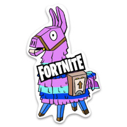 Ξύλινο διακοσμητικό Loot Llama Fortnite