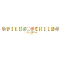 Μπάνερ Boho "Wild Child" 320cm