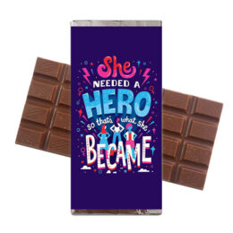 Σοκολάτα "She Became a Hero"