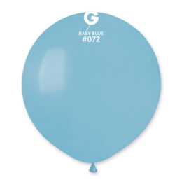 19" Baby blue μπαλόνι λάτεξ