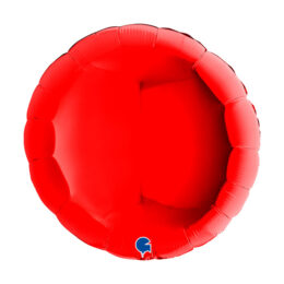 36" Μπαλόνι Στρογγυλό Κόκκινο