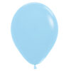 5" Γαλάζιο Pastel Matte λάτεξ μπαλόνι