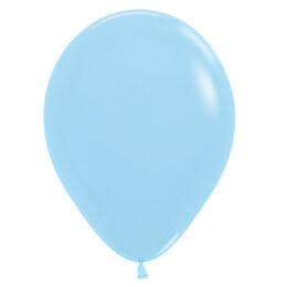 5" Γαλάζιο Pastel Matte λάτεξ μπαλόνι