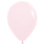 5" Ροζ Pastel Matte λάτεξ μπαλόνι