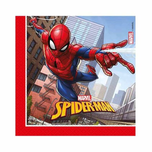 Χαρτοπετσέτες Spiderman Crime Fighter (20 τεμ)