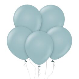 12 Grey Blue Latex μπαλόνια