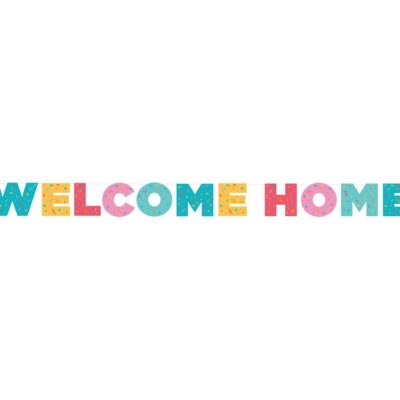 Γιρλάντα Welcome Home