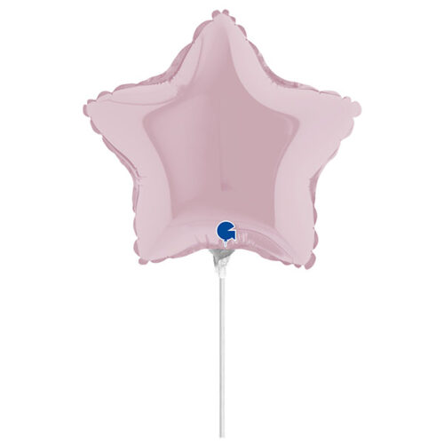 10″ Mini Shape μπαλόνι Αστέρι πάστελ Ροζ