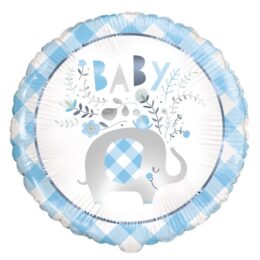 18" Μπαλόνι Baby Boy ελεφαντάκι