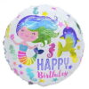 18" Μπαλόνι Happy Birthday Γοργόνα
